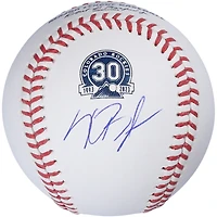 Logo autographié du 30e anniversaire des Rockies du Colorado par Kris Bryant