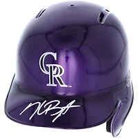 Kris Bryant Colorado Rockies Autographed Alternate Chrome Mini Batting Helmet - Fanatics Exclusive