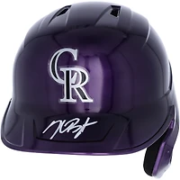 Casque de frappeur Rawlings Mach Pro autographié par Kris Bryant des Colorado Rockies - Exclusivité Fanatics