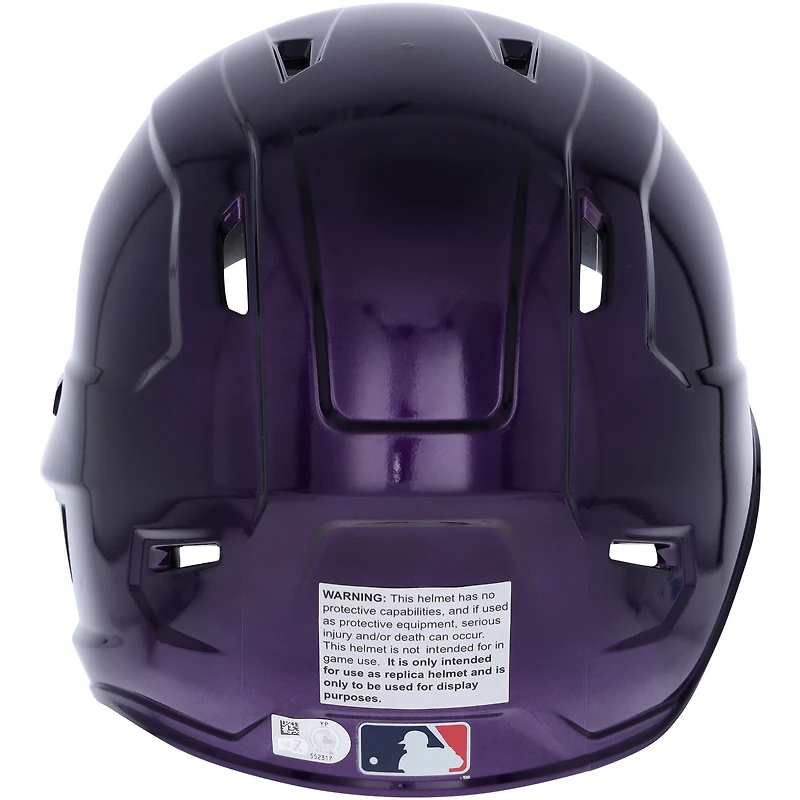 Kris Bryant Colorado Rockies Autographed Alternate Chrome Rawlings Mach Pro Replica Batting Helmet - Fanatics Exclusive