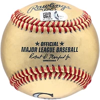 Kris Bryant Colorado Rockies Autographed Gold Leather Baseball