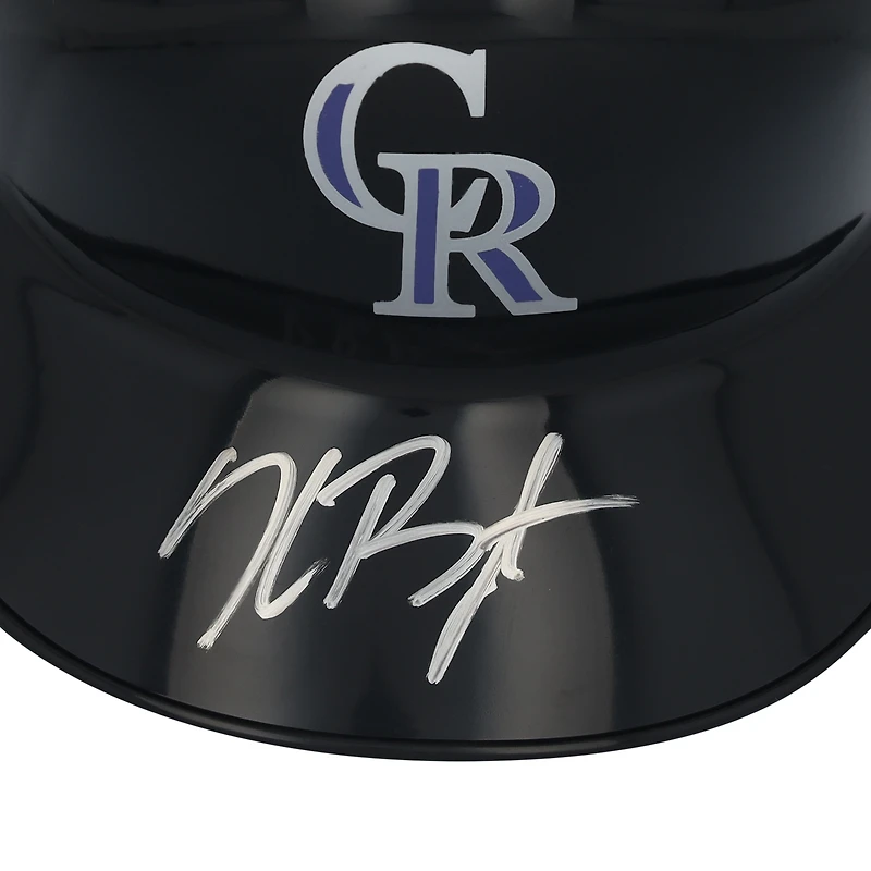 Casque de frappeur Rawlings autographié par Kris Bryant des Colorado Rockies