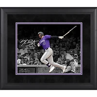 Photographie encadrée de Kris Bryant, Colorado Rockies, 11" x 14"