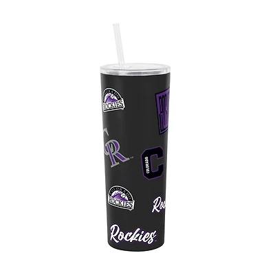 Logo Brands Colorado Rockies 30oz Dreamweave Straw Tumbler