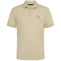 Men's Levelwear  Cream Colorado Rockies Vision Polo