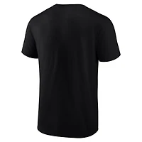 T-shirt noir pour homme avec logo « Cœur et âme » des Colorado Rockies, grand