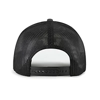 Casquette ajustable noire Colorado Rockies Fiji Trucker '47 pour homme