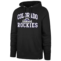 Sweat à capuche noir Colorado Rockies Velocity Headline pour homme '47