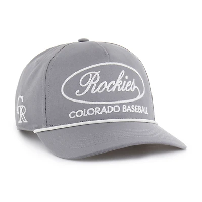 Casquette ajustable grise « 47 Colorado Rockies Foundational Hitch » pour homme