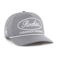 Casquette ajustable grise « 47 Colorado Rockies Foundational Hitch » pour homme