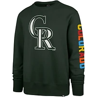 Sweat-shirt '47 vert Colorado Rockies City Connect Legend Headline pour hommes