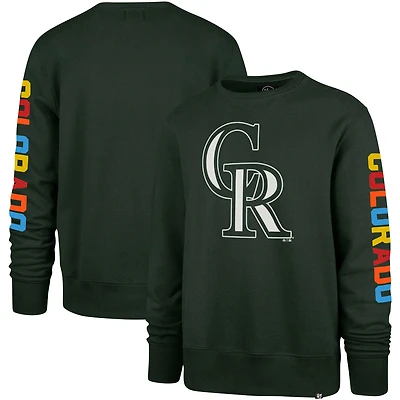 Sweat-shirt '47 vert Colorado Rockies City Connect Legend Headline pour hommes