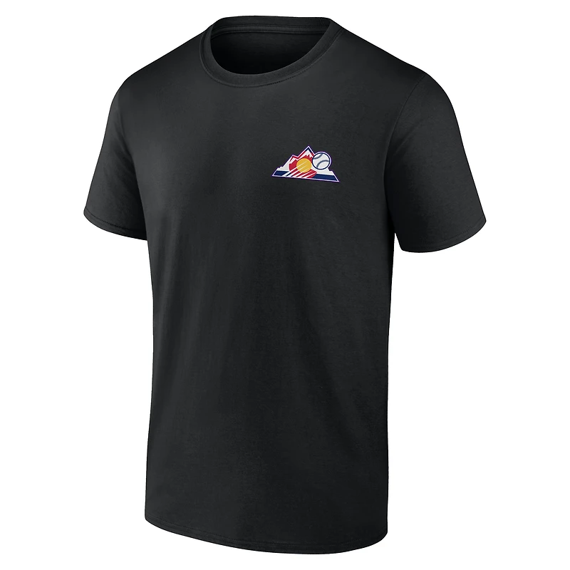 Men's Black Colorado Rockies Bring It T-Shirt