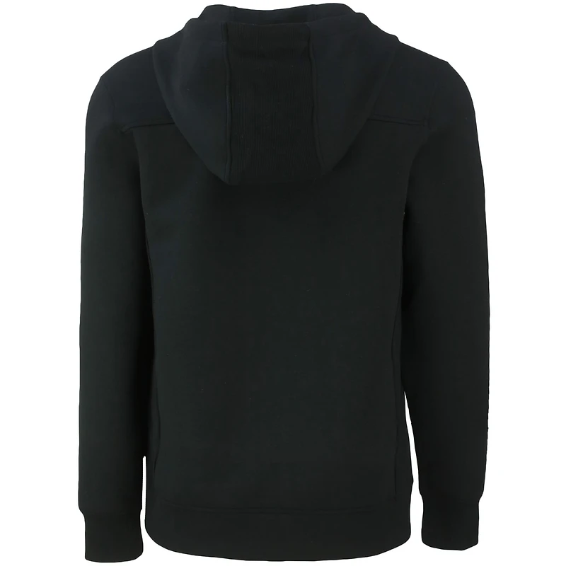 Sweat à capuche recyclé demi-zip Roam Eco pour homme, noir, des Colorado Rockies de Cutter & Buck