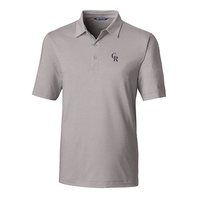Polo gris à rayures crayon Forge pour homme, coloris grand et grand, des Colorado Rockies de Cutter & Buck