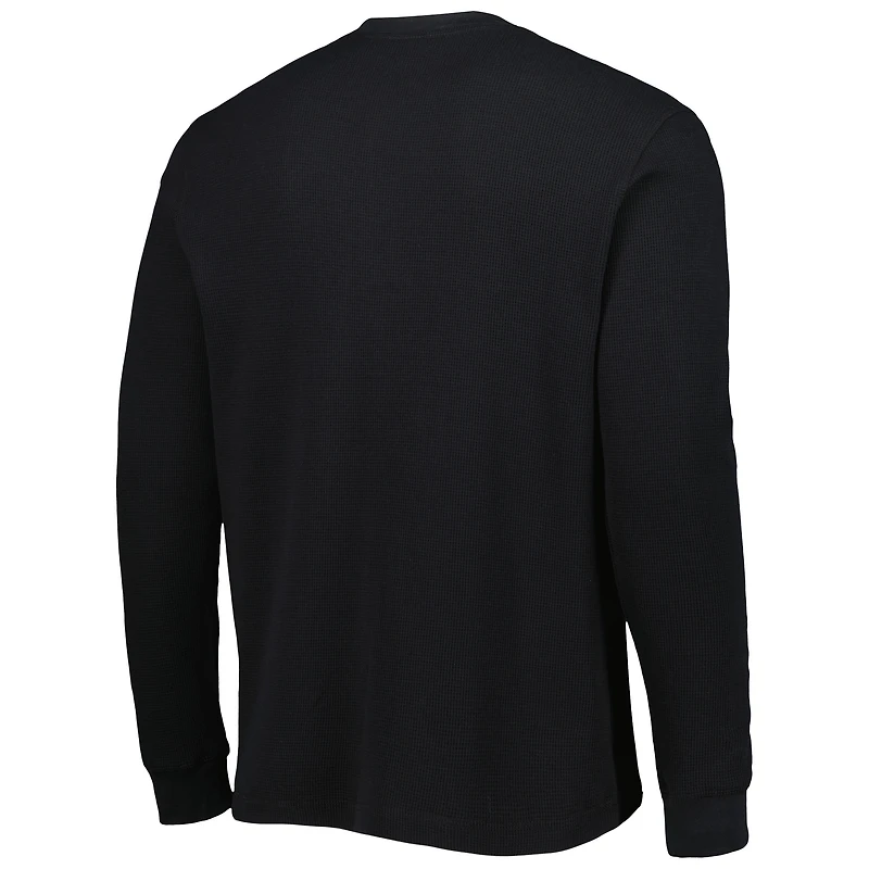 Men's Dunbrooke Colorado Rockies Black Maverick Long Sleeve T-Shirt