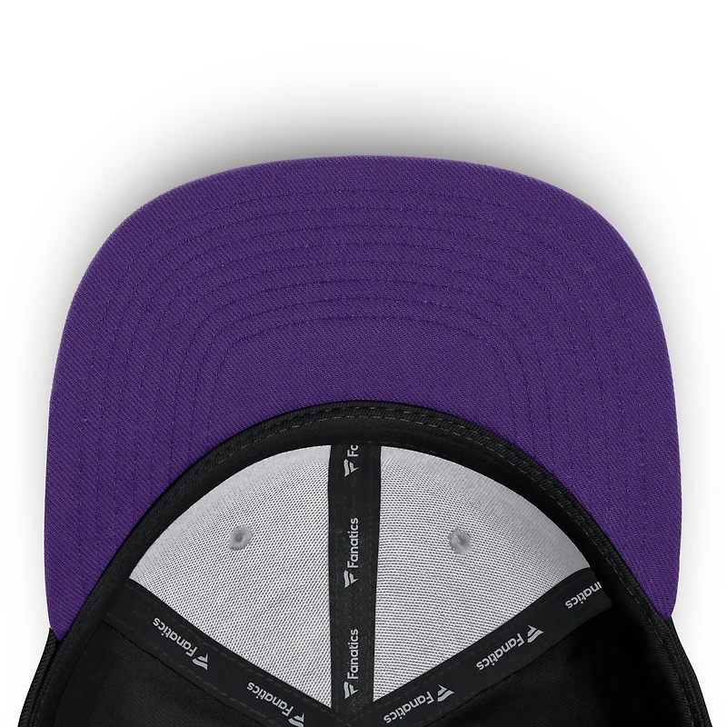 Casquette Snapback Fanatics Black Colorado Rockies Glint pour homme