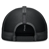 Men's Fanatics Black Colorado Rockies Launch Adjustable Trucker Hat