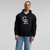 Sweat à capuche Fanatics noir pour homme, logo principal Colorado Rockies Legacy