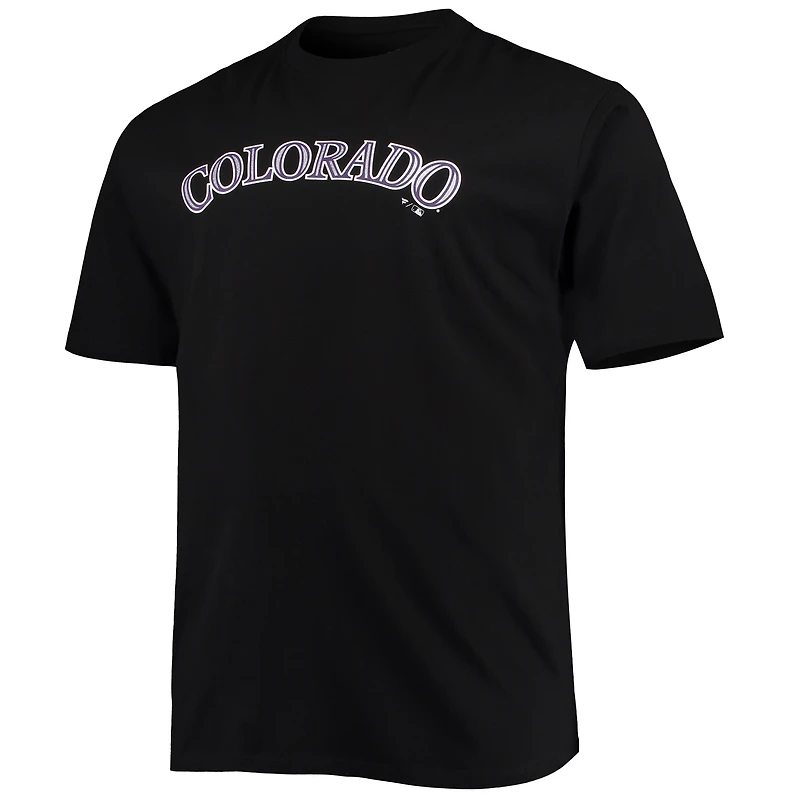 T-shirt avec nom et numéro Kris Bryant Colorado Rockies noir pour homme