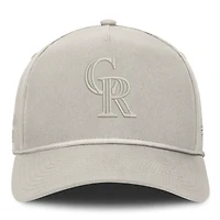 Men's Fanatics  Stone Colorado Rockies Undertone A-Frame Adjustable Hat