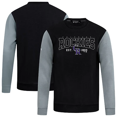 Sweat-shirt noir Levelwear pour homme, coloris noir, Accolade Ultimate Textbook, des Colorado Rockies