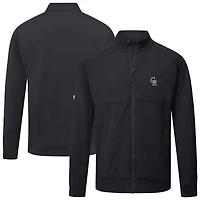 Men's Levelwear  Black Colorado Rockies Form Insignia 2.0 Full-Zip Jacket