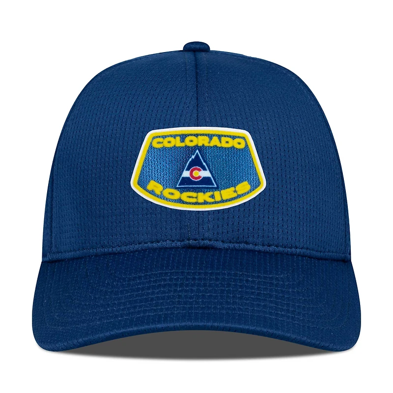 Casquette ajustable Skylight Zephyr bleue Colorado Rockies pour homme Levelwear