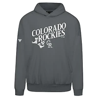 Sweat à capuche gris Colorado Rockies St. Patrick's Day pour homme Levelwear