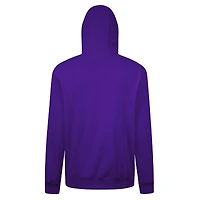 Men's Levelwear Purple Colorado Rockies Podium Team Arch Pullover Hoodie