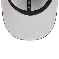 Casquette ajustée 59FIFTY noire/violette New Era pour homme, édition 2025 des joueurs de la MLB, spéciale week-end