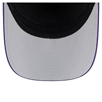 Casquette New Era Flex 39THIRTY noire et violette pour homme, Colorado Rockies Rope M-Crown A-Frame