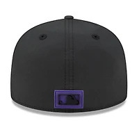 Men's New Era  Black Colorado Rockies 2026 Clubhouse 59FIFTY Fitted Hat