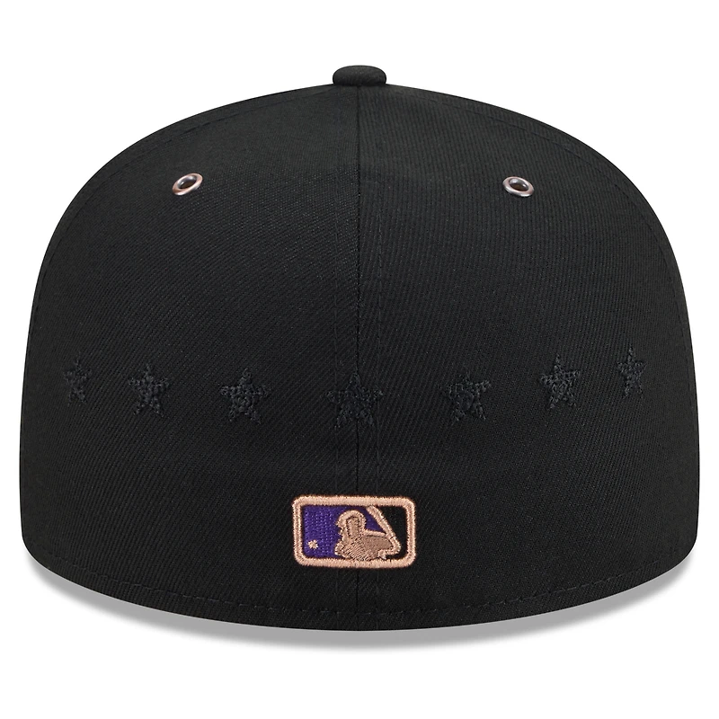 Men's New Era Black Colorado Rockies 2026 MLB All-Star Game 59FIFTY Fitted Hat