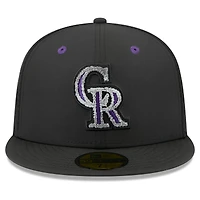 Casquette ajustée New Era noire pour homme Colorado Rockies 2026 MLB All-Star Game 59FIFTY