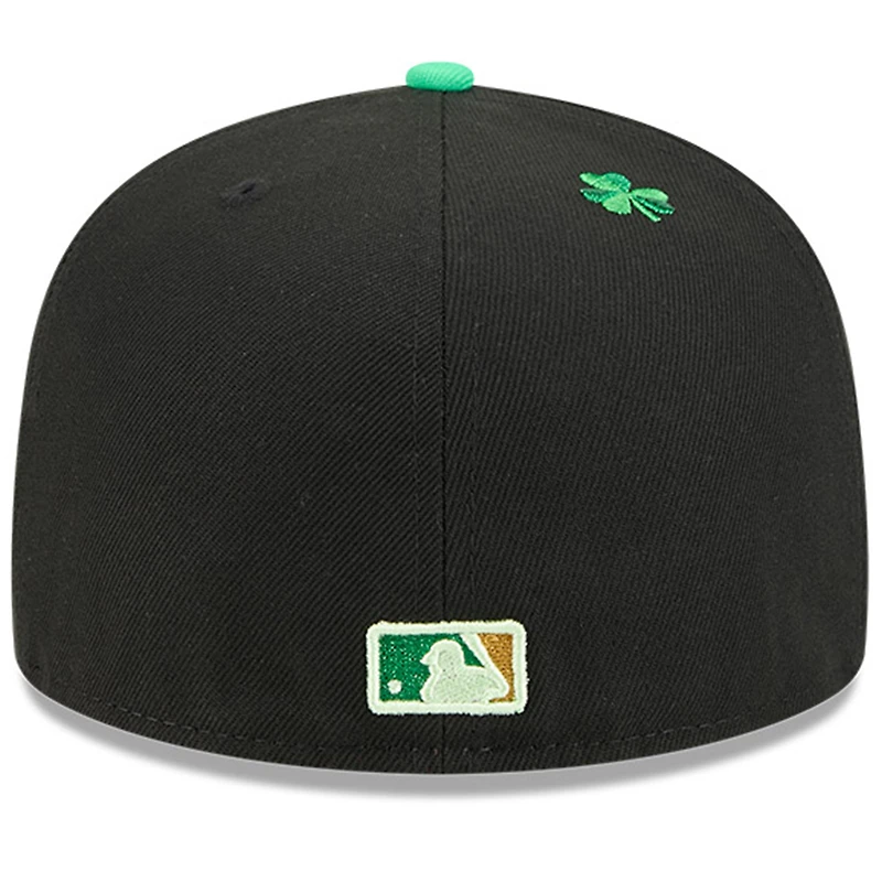 Men's New Era Black Colorado Rockies 2026 St. Patrick's Day 59FIFTY Fitted Hat