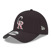 Men's New Era Black Colorado Rockies America 250 39THIRTY Flex Hat
