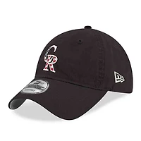 Casquette ajustable New Era noire Colorado Rockies America 250 9TWENTY pour homme