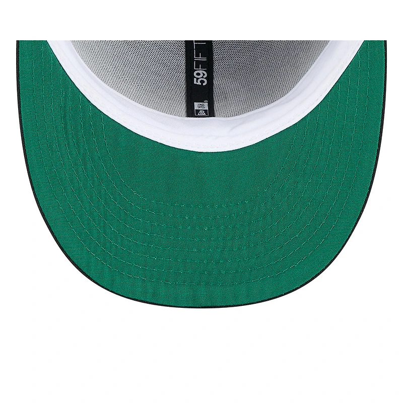 Casquette ajustée à profil bas 59FIFTY noire New Era pour homme