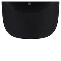 Casquette extensible à bouton-pression 9SEVENTY noire New Era pour homme avec écusson circulaire des Rockies du Colorado