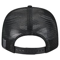 Casquette extensible à bouton-pression New Era noire avec drapeau des Rockies du Colorado 9SEVENTY pour homme