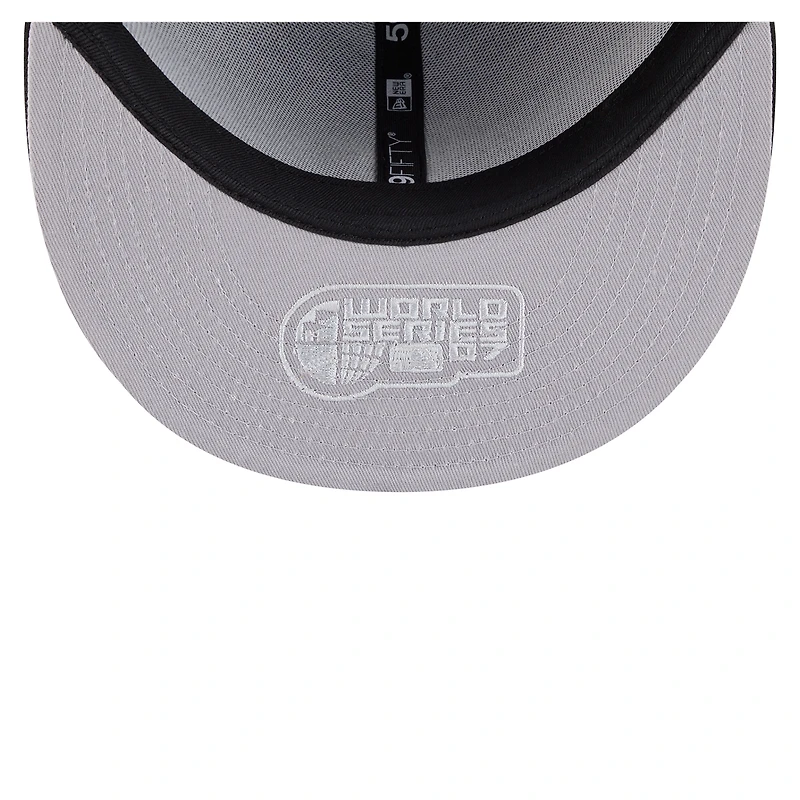 Casquette ajustée New Era 59FIFTY noire pour homme, motif Colorado Rockies Hidden Hit