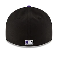 Men's New Era Black Colorado Rockies National Baseball Hall of Fame Low Profile 59FIFTY Fitted Hat