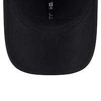 Men's New Era  Black Colorado Rockies Player Replica 9FORTY Adjustable Hat