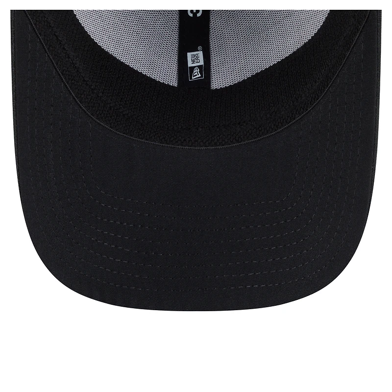 Men's New Era Black Colorado Rockies Subtle Camo 39THIRTY Flex Hat