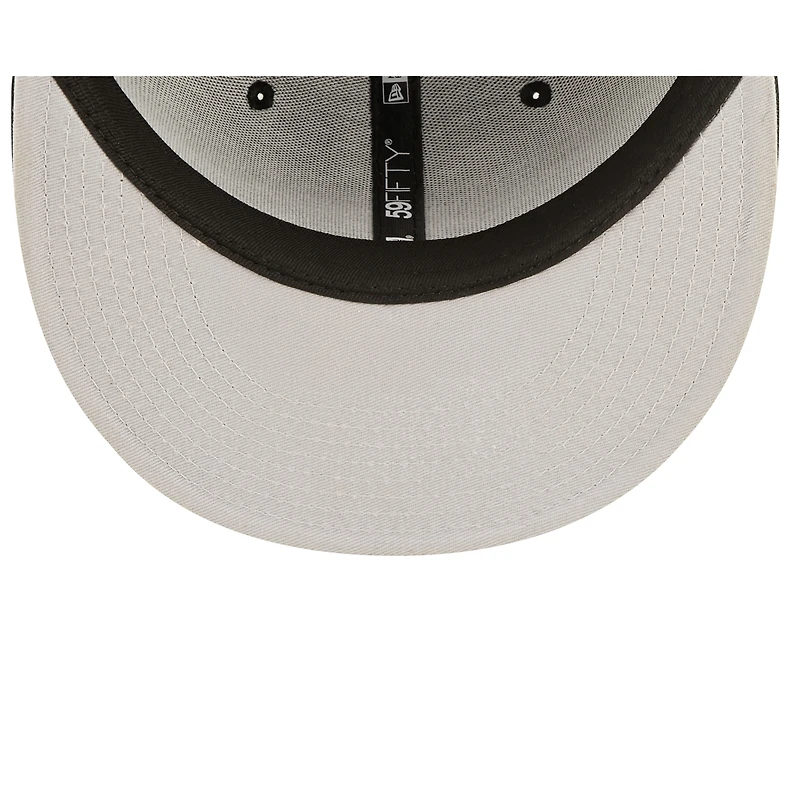 Casquette ajustée New Era 59FIFTY noire pour homme