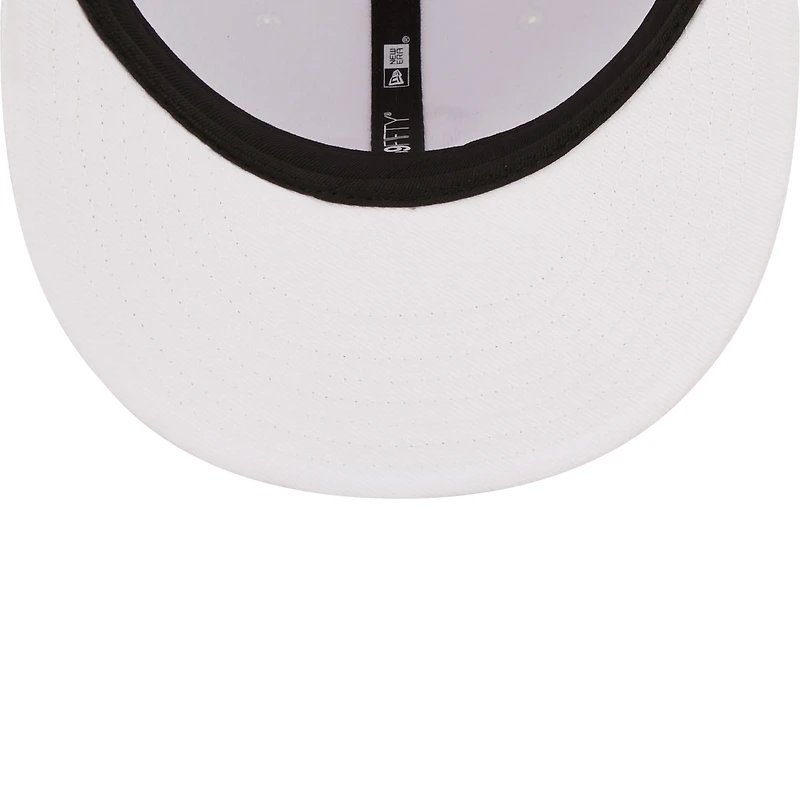 Casquette ajustée 59FIFTY Colorado Rockies New Era pour homme, blanc sur
