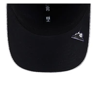 Men's New Era Gray Colorado Rockies 2025 MLB Clubhouse 39THIRTY Flex Hat