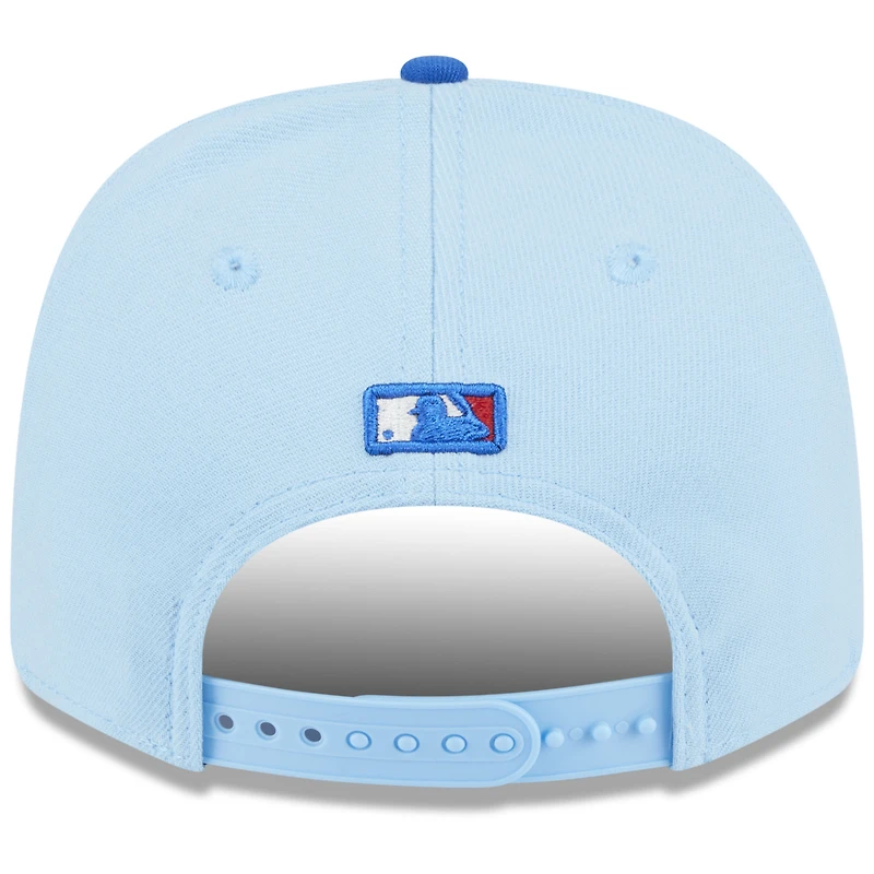 Casquette ajustable 9SEVENTY bleu clair/bleu pour homme New Era Colorado Rockies 2025 4 juillet