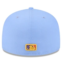 Casquette ajustée 59FIFTY City Connect 2025 bleu clair des Colorado Rockies de New Era pour homme